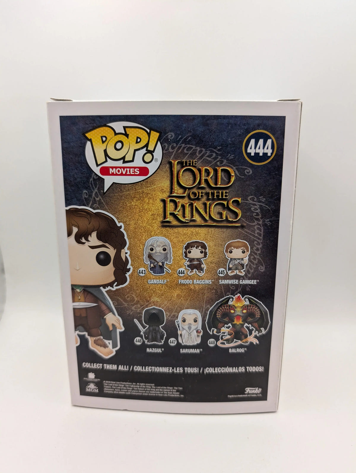 Funko Pop! Vinyl Figure Movies The Lord of the Rings Frodo Baggins #444 FRENLY BRICKS - Open 7 Days image 3