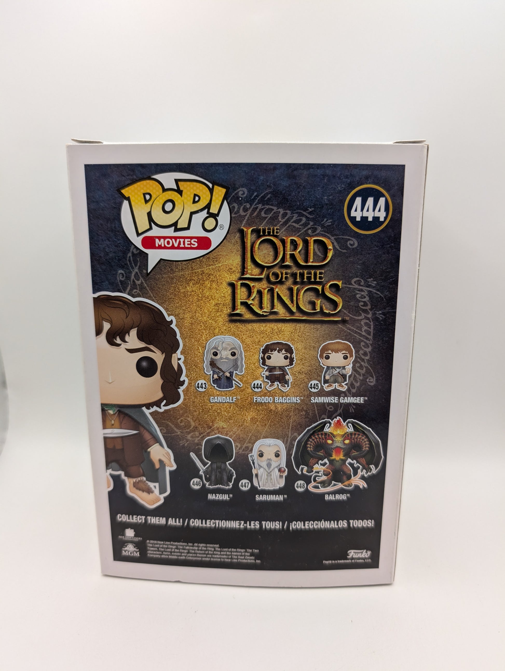 Funko Pop! Vinyl Figure Movies The Lord of the Rings Frodo Baggins #444