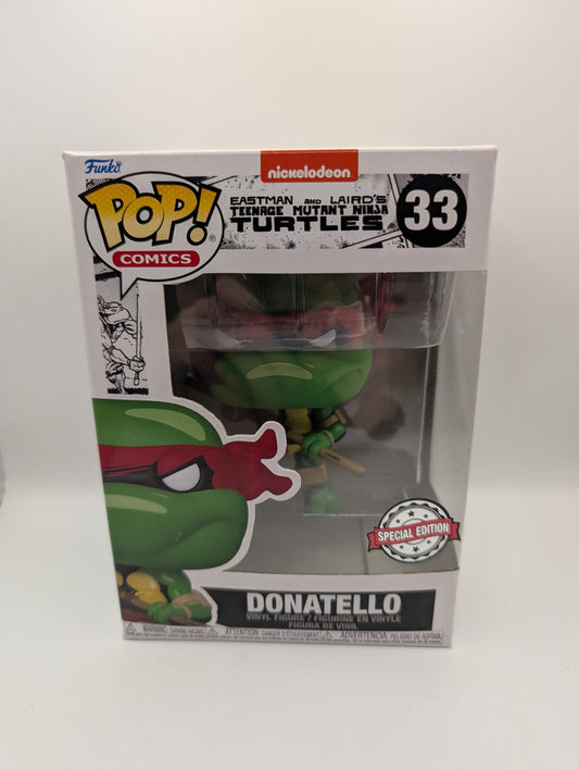 Teenage Mutant Ninja Turtles (Comic) - Donatello Pop! Vinyl Figure #33 FRENLY BRICKS - Open 7 Days