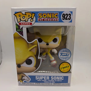 Games Funko Pop - Super Sonic (Chase) - Sonic the Hedgehog - No. 923 FRENLY BRICKS - Open 7 Days