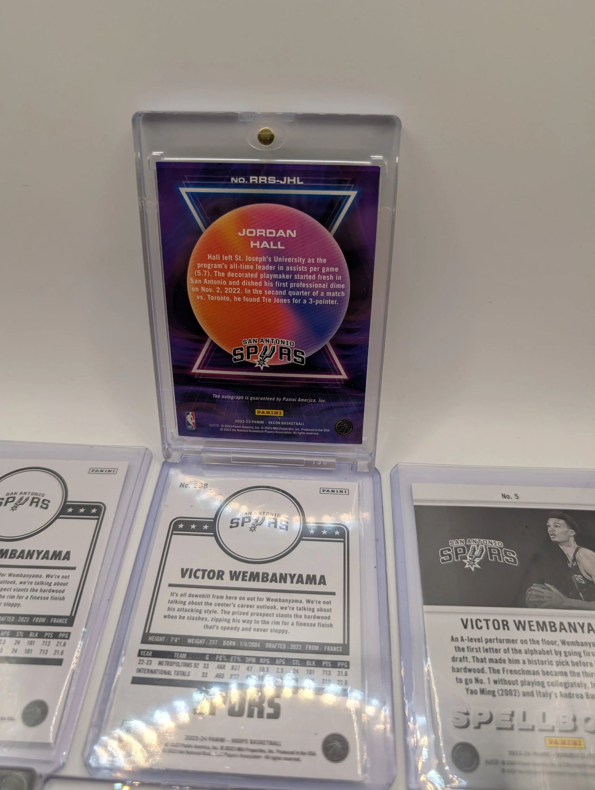 San Antonio Spurs NBA Basketball Card Lot, Rookies, Patch, Auto, Victor Wembanyama FRENLY BRICKS - Open 7 Days