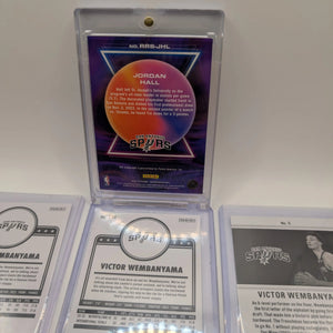 San Antonio Spurs NBA Basketball Card Lot, Rookies, Patch, Auto, Victor Wembanyama FRENLY BRICKS - Open 7 Days