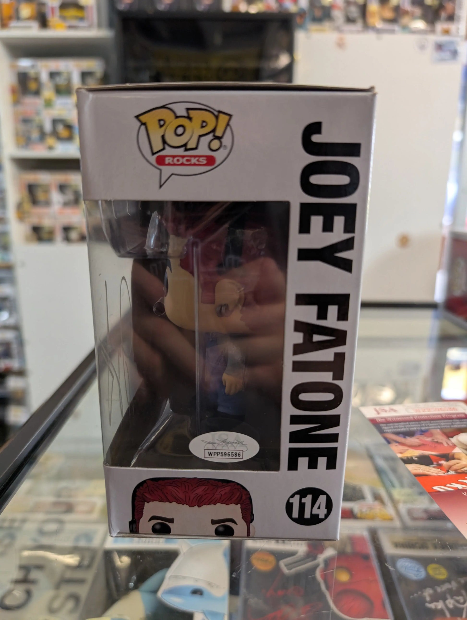 VAULTED Funko Pop! Rocks *NSYNC JOEY FATONE #114 FRENLY BRICKS - Open 7 Days