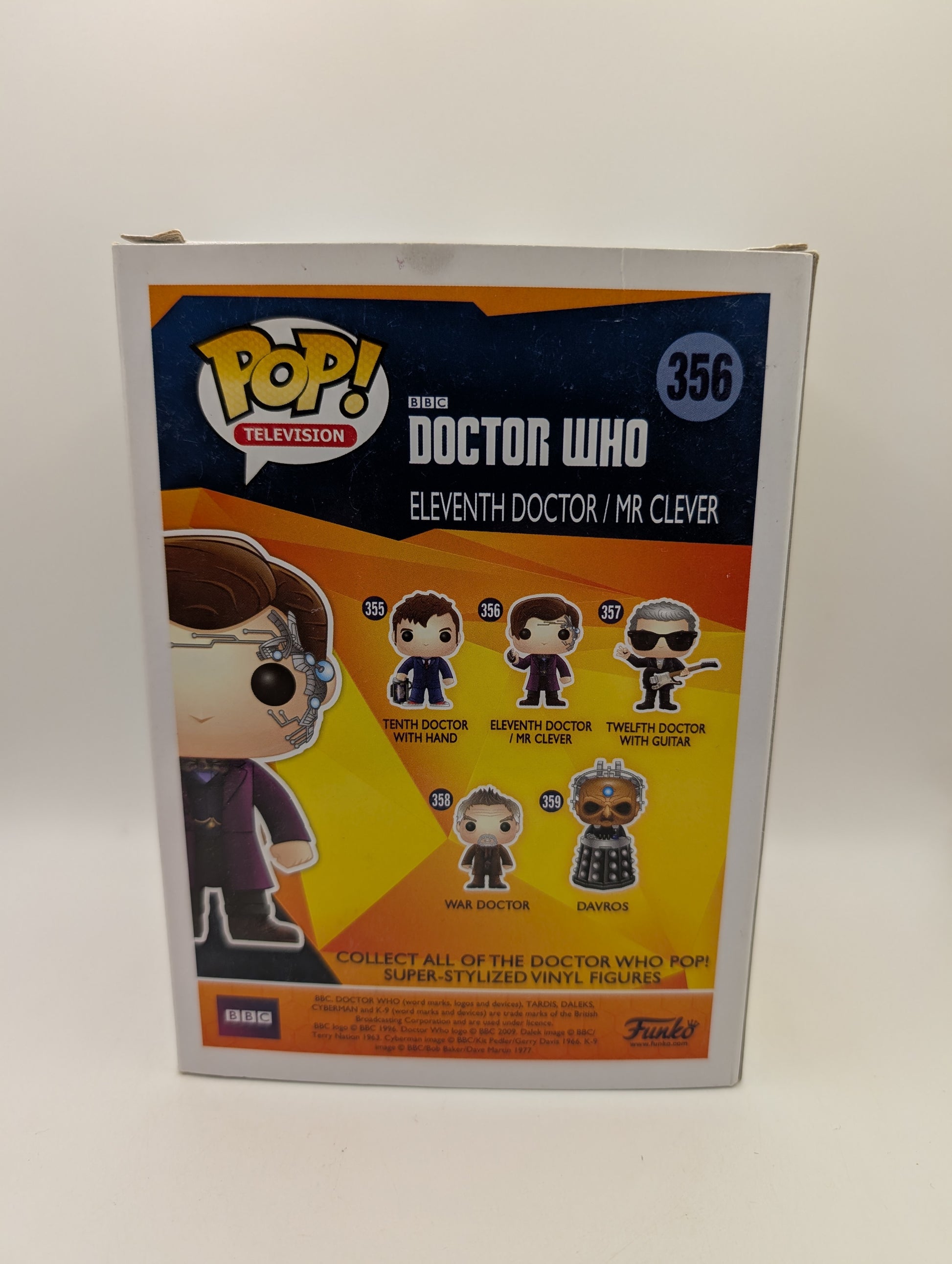 Doctor Who Eleventh Doctor / Mr Clever Funko Pop Vinyl #356