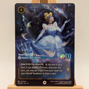 Cinderella Dream Come True 236/204 Enchanted Disney Lorcana FRENLY BRICKS - Open 7 Days