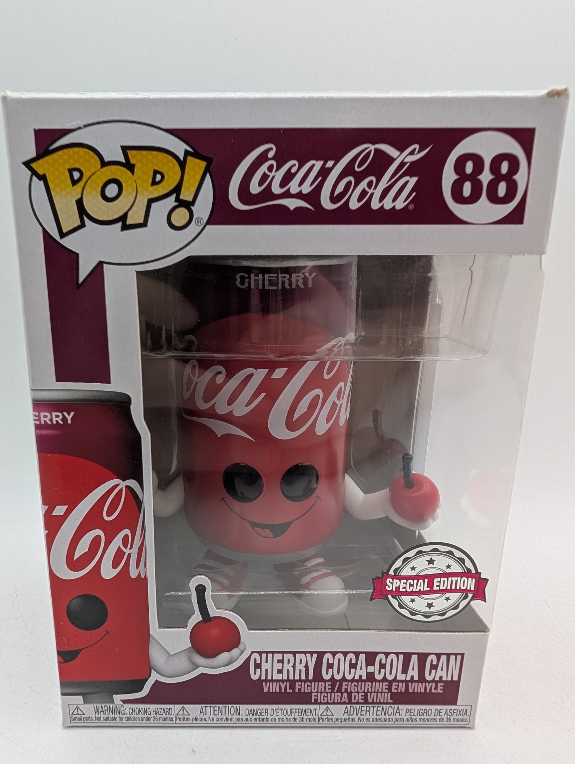 Funko Pop! Vinyl Cherry Coca-Cola Can #88 Special Edition image 1