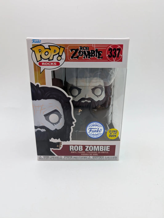 Pop! Rocks Vinyl Figure Rob Zombie - Rob Zombie Glow-in-the-Dark 337 FRENLY BRICKS - Open 7 Days