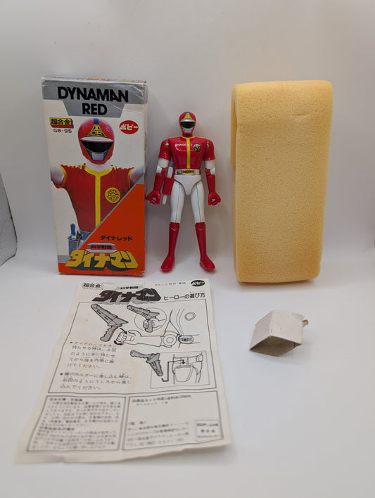 1983 BANDAI JAPAN POWER RANGERS SENTAI DYNAMAN POPY CHOGOKIN MEGA RARE red FRENLY BRICKS - Open 7 Days