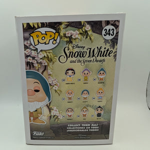 Sleepy- Funko Pop Vinyl #343 - Snow White and the Seven Dwarfs- Vaulted