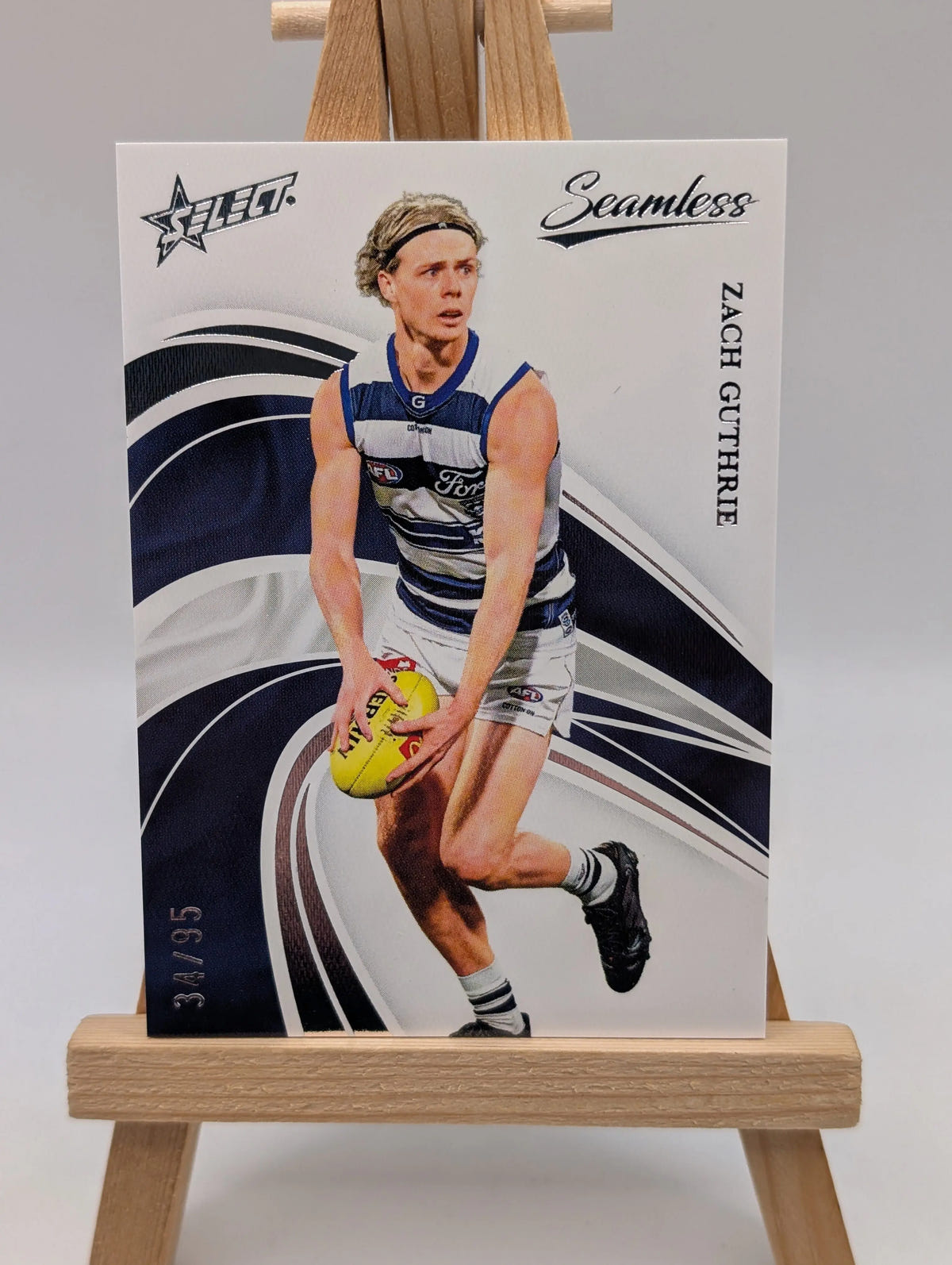 2025 AFL Select Seamless Base Zach Guthrie /95 Geelong Cats FRENLY BRICKS - Open 7 Days image 2