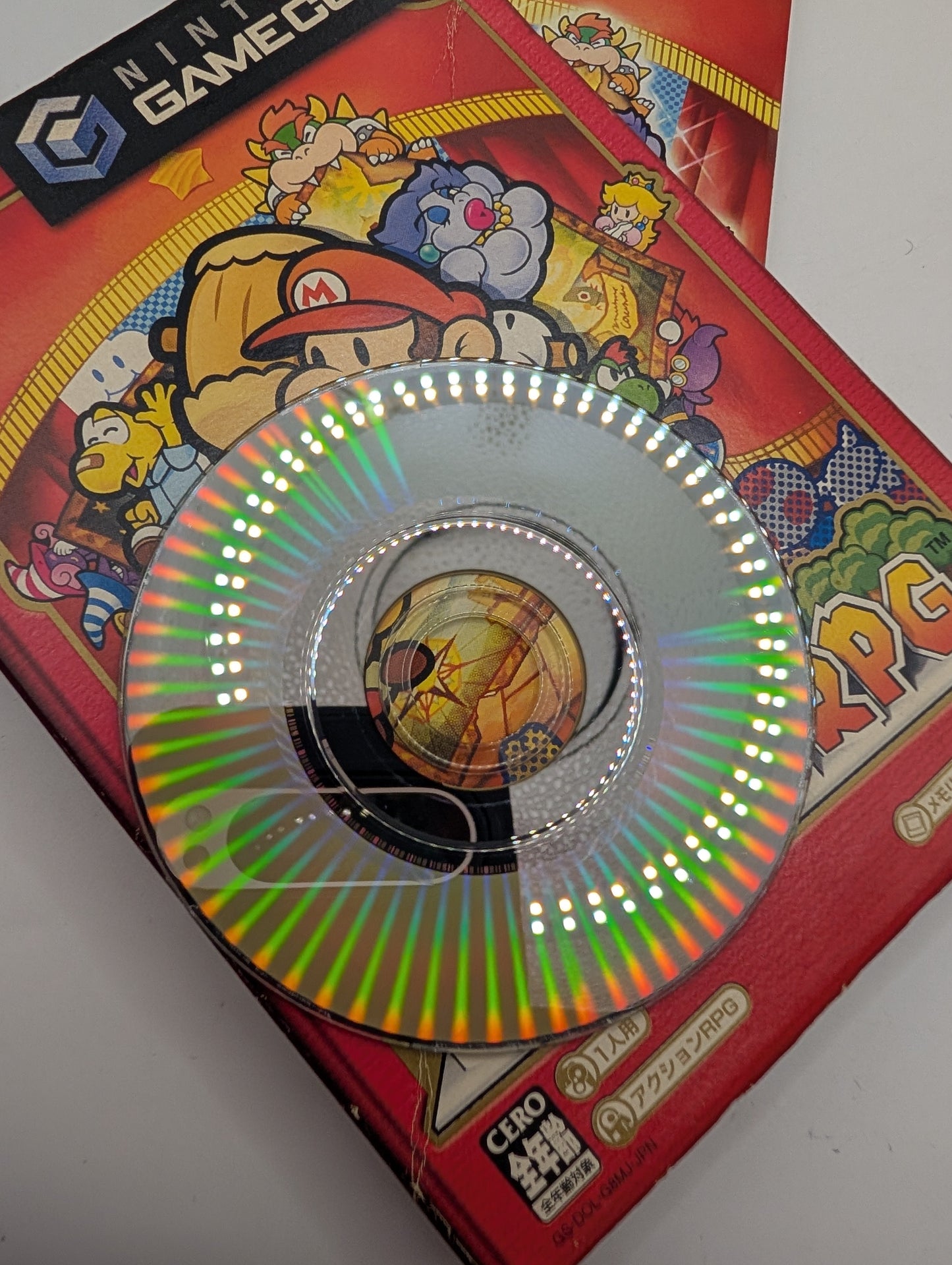 PAPER MARIO RPG GameCube Nintendo For JP System 2262 gc FRENLY BRICKS - Open 7 Days