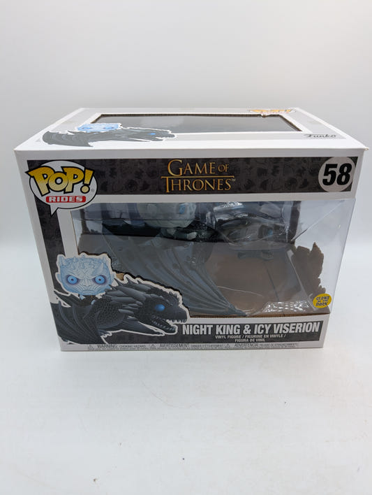 Funko POP! RIDES Game of Thrones Night King and Icy Viserion #58