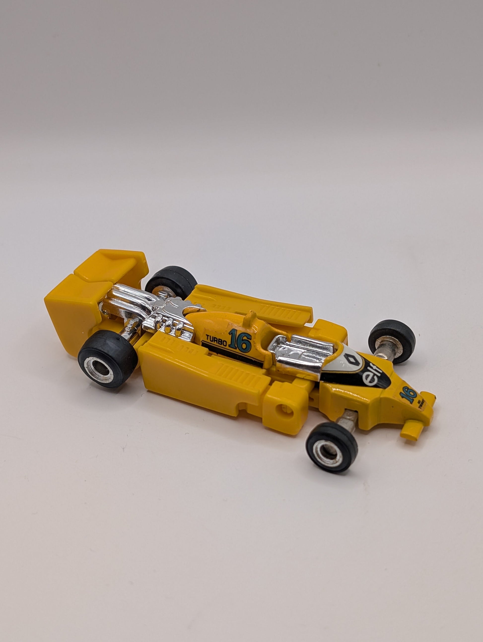 Gobots Robo Machine Vintage  Slicks F-1 Renault Robo Robot Racer FRENLY BRICKS - Open 7 Days