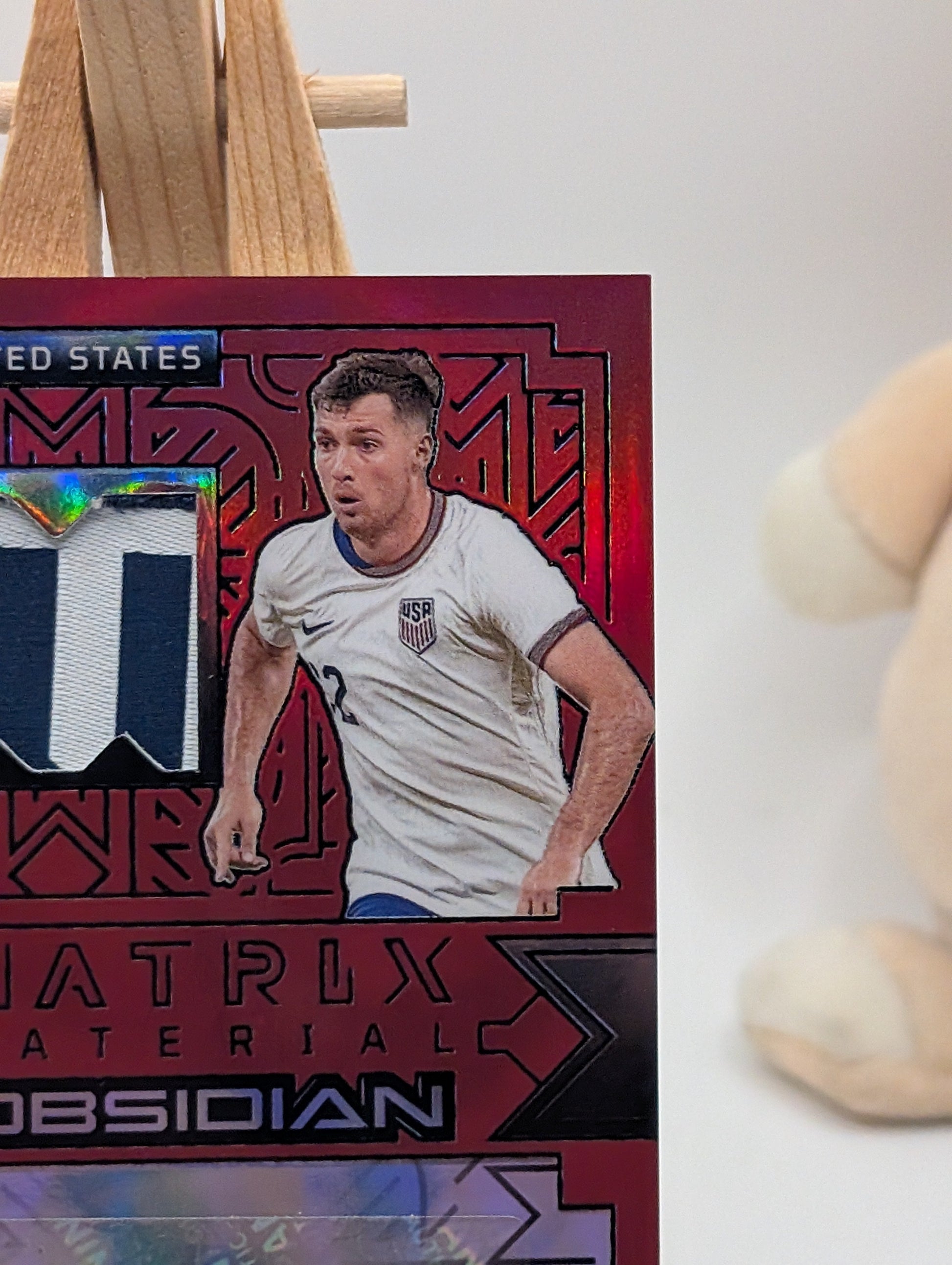 2024-25 Panini Obsidian Soccer JOE SCALLY 1/1 One of One Auto Patch USA US FRENLY BRICKS - Open 7 Days