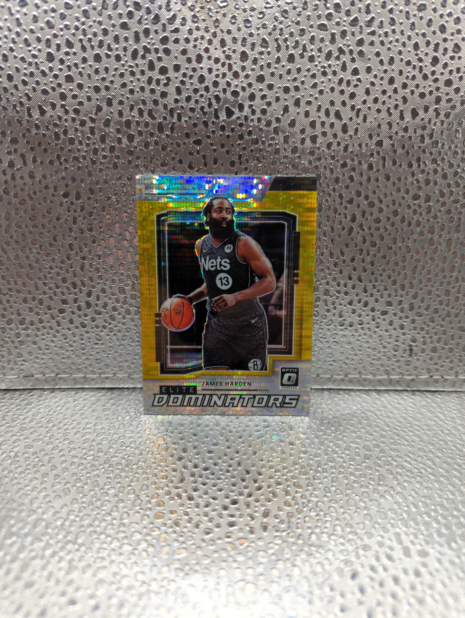 2021-22 Optic Donruss Elite DOMINATORS James Harden /10 Gold FRENLY BRICKS - Open 7 Days