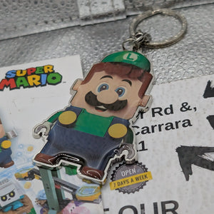 LEGO Luigi Collectable Super Mario VIP Keychain FRENLY BRICKS - Open 7 Days