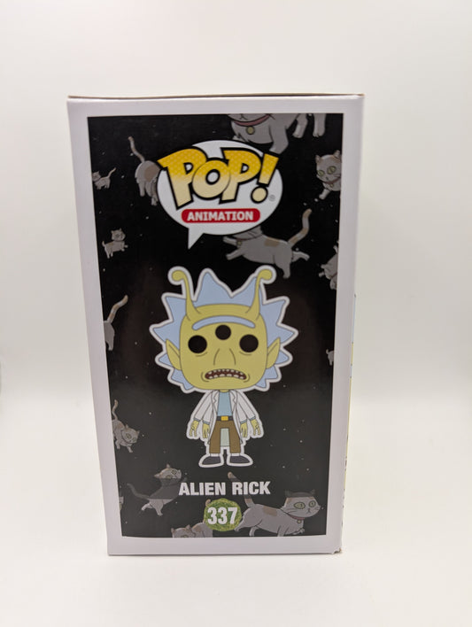 Funko Pop! Alien Rick #337 Rick & Morty 2018 Spring Convention Exclusive Vaulted