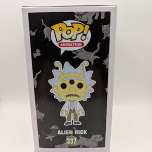 Funko Pop! Alien Rick #337 Rick & Morty 2018 Spring Convention Exclusive Vaulted