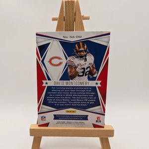 2020 Panini NFL Rookies & Stars David Montgomery NA-DM Patch FRENLY BRICKS - Open 7 Days