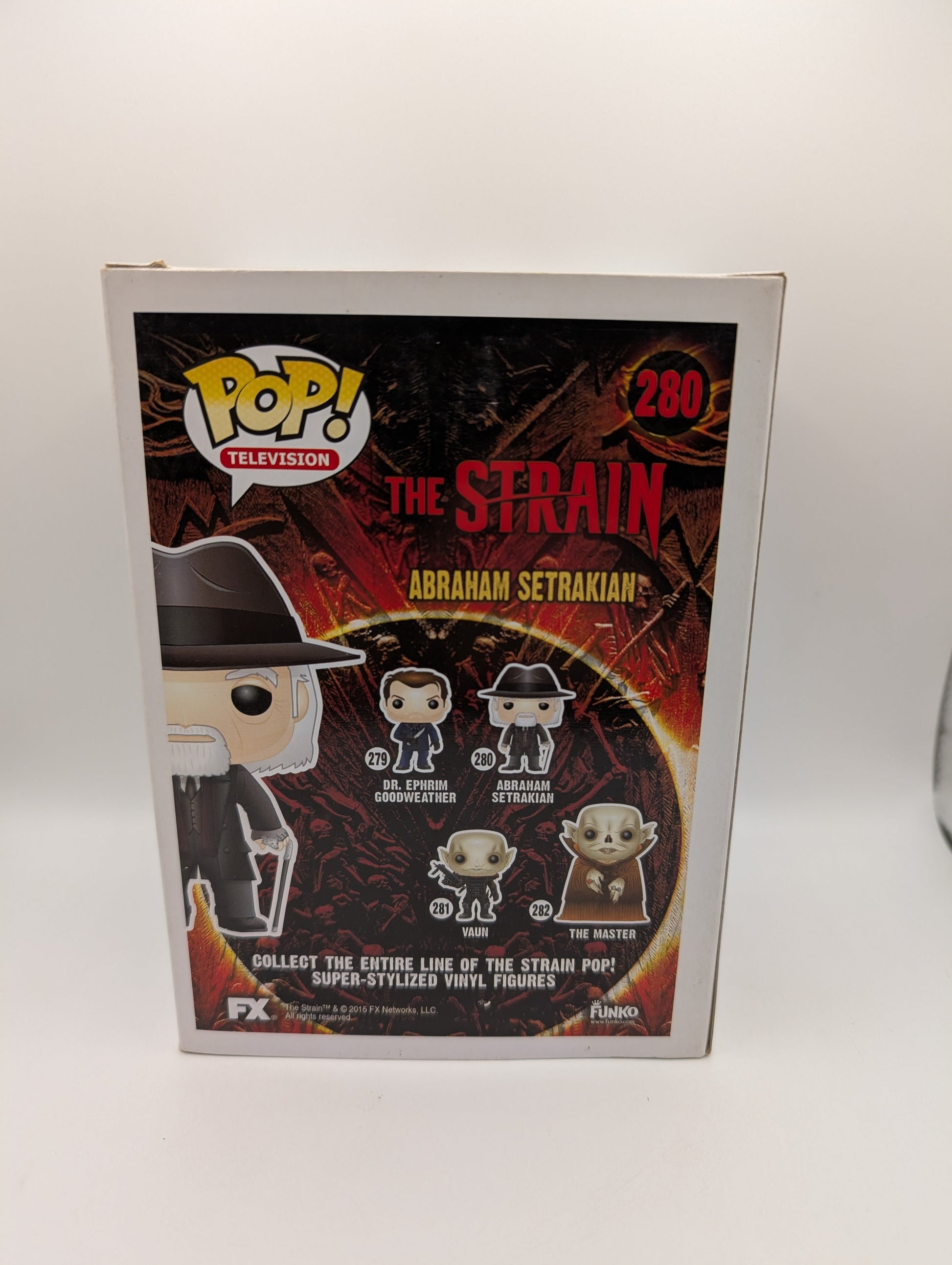 FUNKO Pop! The STRAIN Abraham Setrakian #280 Collectible Vinyl Figure FRENLY BRICKS - Open 7 Days