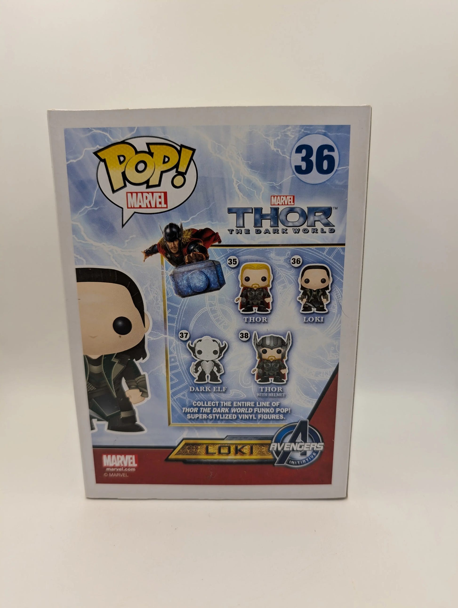 Loki - Thor The Dark World Funko Pop! Vinyl Figure #36 FRENLY BRICKS - Open 7 Days image 3