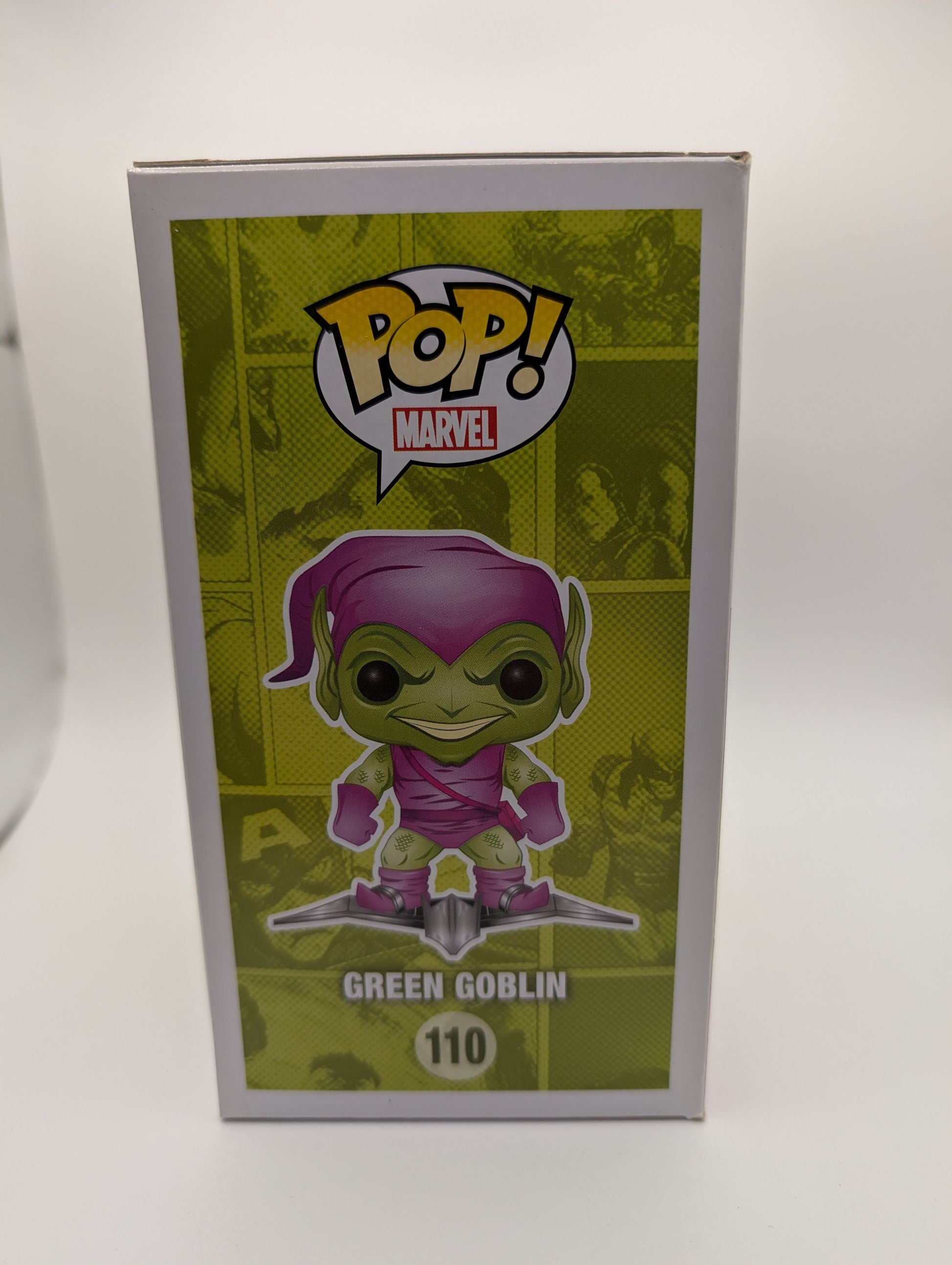 Green Goblin #110 Funko POP! Vinyl, VAULTED, 2016 SDCC Exclusive Glow in Dark FRENLY BRICKS - Open 7 Days