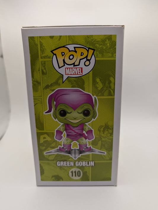 Green Goblin #110 Funko POP! Vinyl, VAULTED, 2016 SDCC Exclusive Glow in Dark FRENLY BRICKS - Open 7 Days