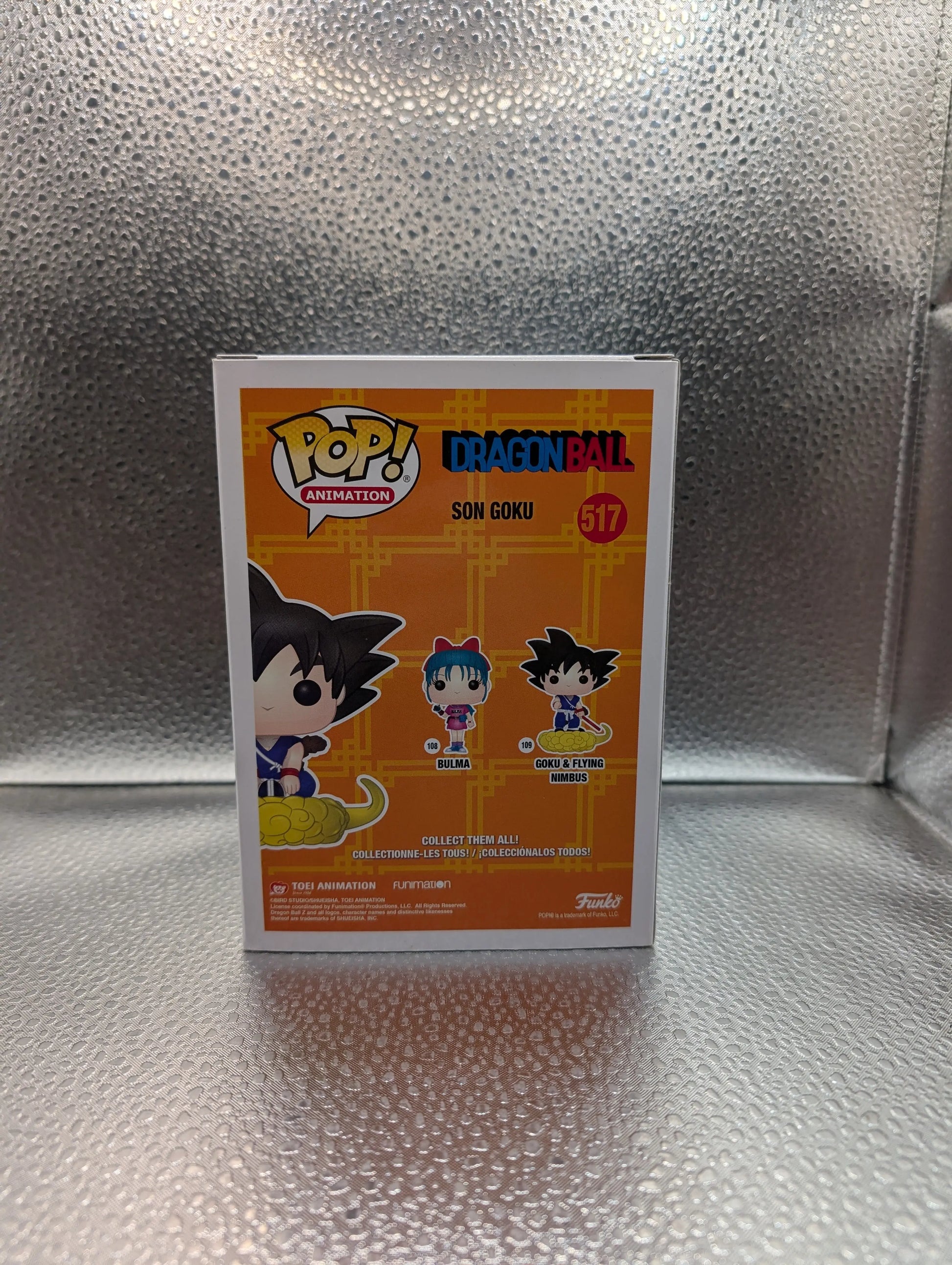 FUNKO Pop Vinyl Son Goku #517 FRENLY BRICKS - Open 7 Days