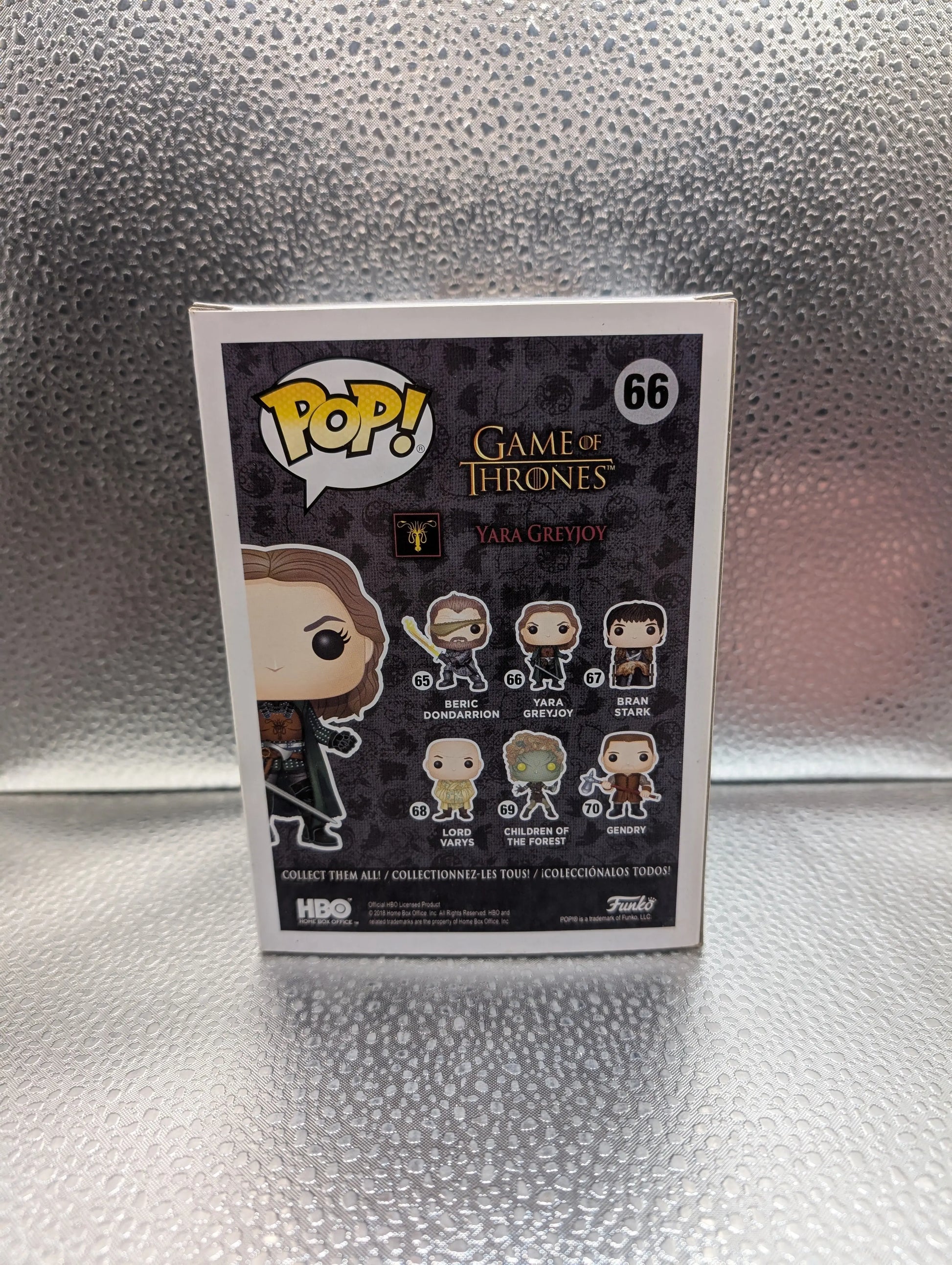 FUNKO Pop Vinyl Yara Greyjoy Game Of Thrones #66 FRENLY BRICKS - Open 7 Days