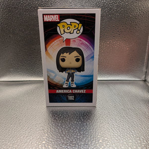 FUNKO Pop Vinyl America Chavez #1002 FRENLY BRICKS - Open 7 Days