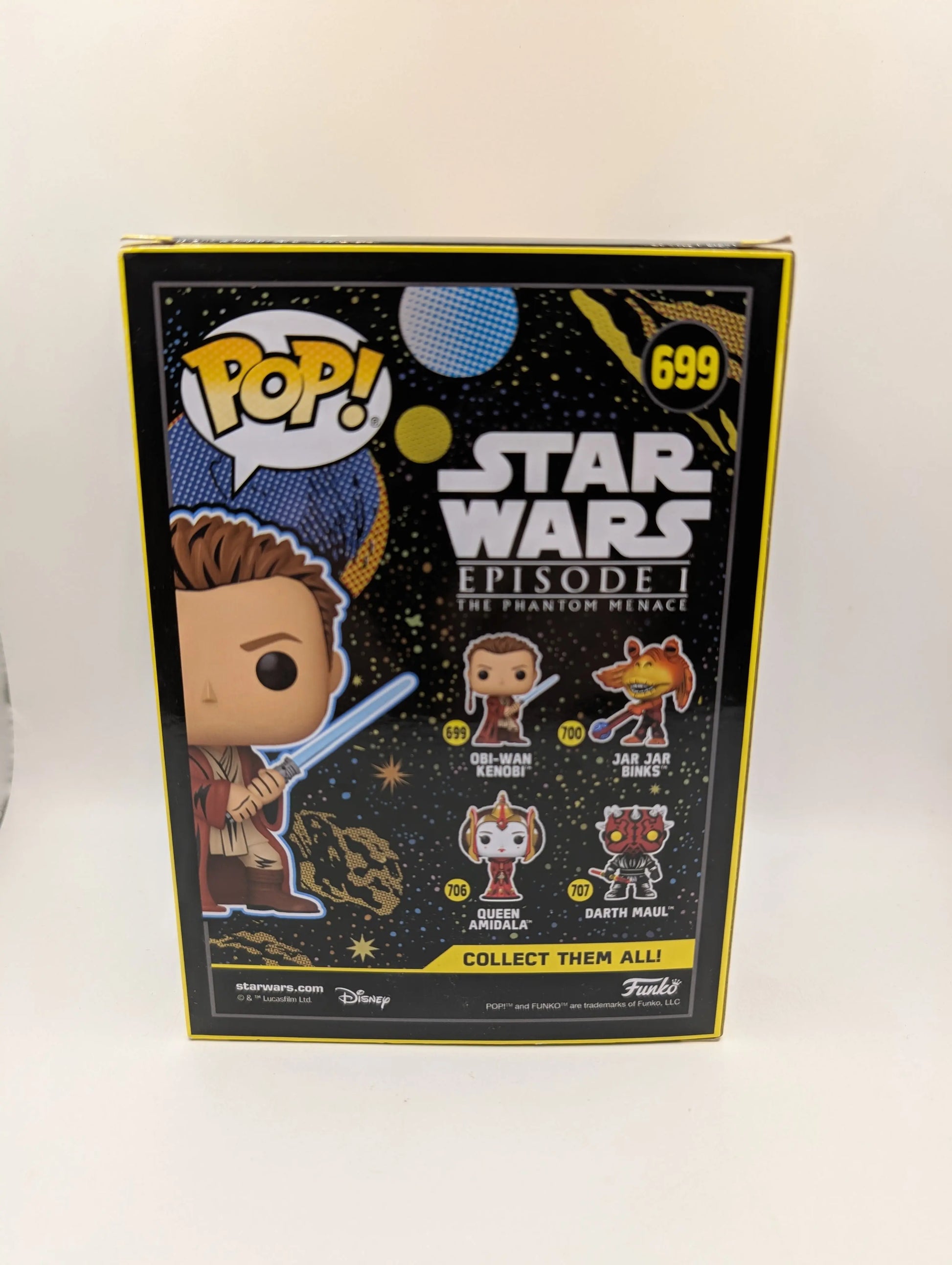 Star Wars: Phantom Menace 25th Anni - Obi-Wan Kenobi Pop! Vinyl Figure (RS) #699 FRENLY BRICKS - Open 7 Days