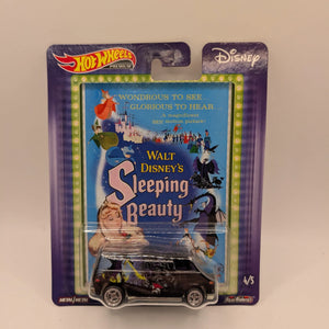 HOTWHEELS POP CULTURE WALT DISNEY'S - *SLEEPING BEAUTY* SUPER VAN #4/5 NEW! HTF FRENLY BRICKS - Open 7 Days