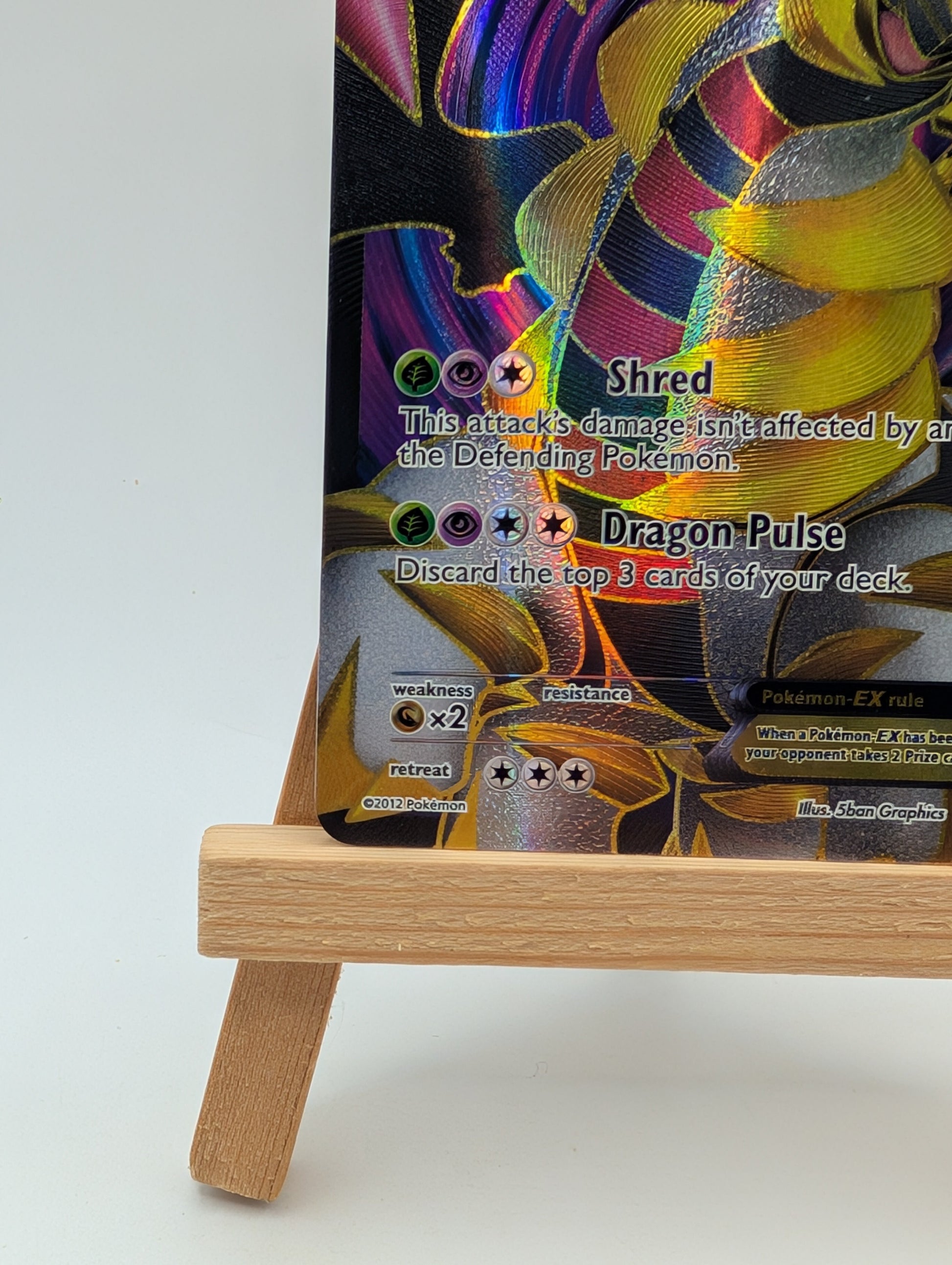 2012 Pokemon Giratina EX #124/124 Dragons Exalted Ultra Rare Holo LP #2 FRENLY BRICKS - Open 7 Days