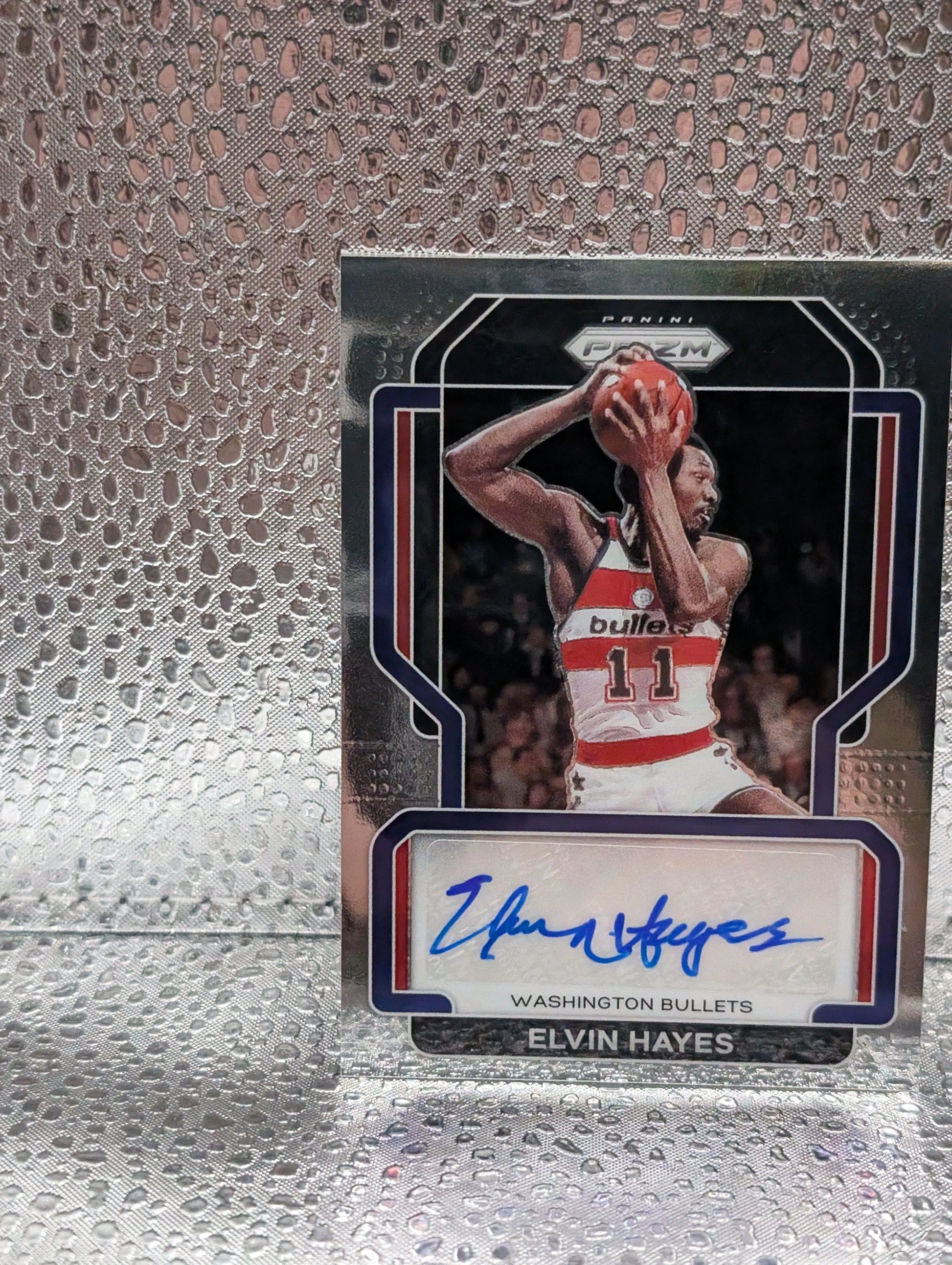 2021-22 Panini Prizm Signatures Elvin Hayes #SG-EHY Auto HOF Washington Bullets FRENLY BRICKS - Open 7 Days