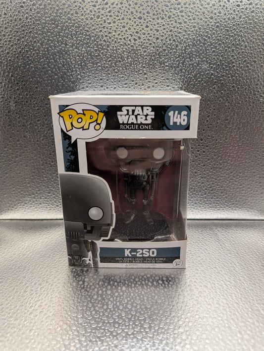 FUNKO Pop Vinyl K-2SO Star Wars #146 FRENLY BRICKS - Open 7 Days