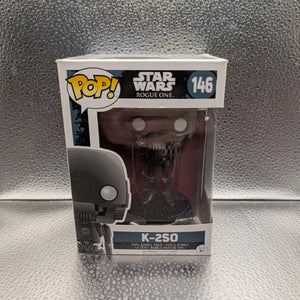FUNKO Pop Vinyl K-2SO Star Wars #146 FRENLY BRICKS - Open 7 Days