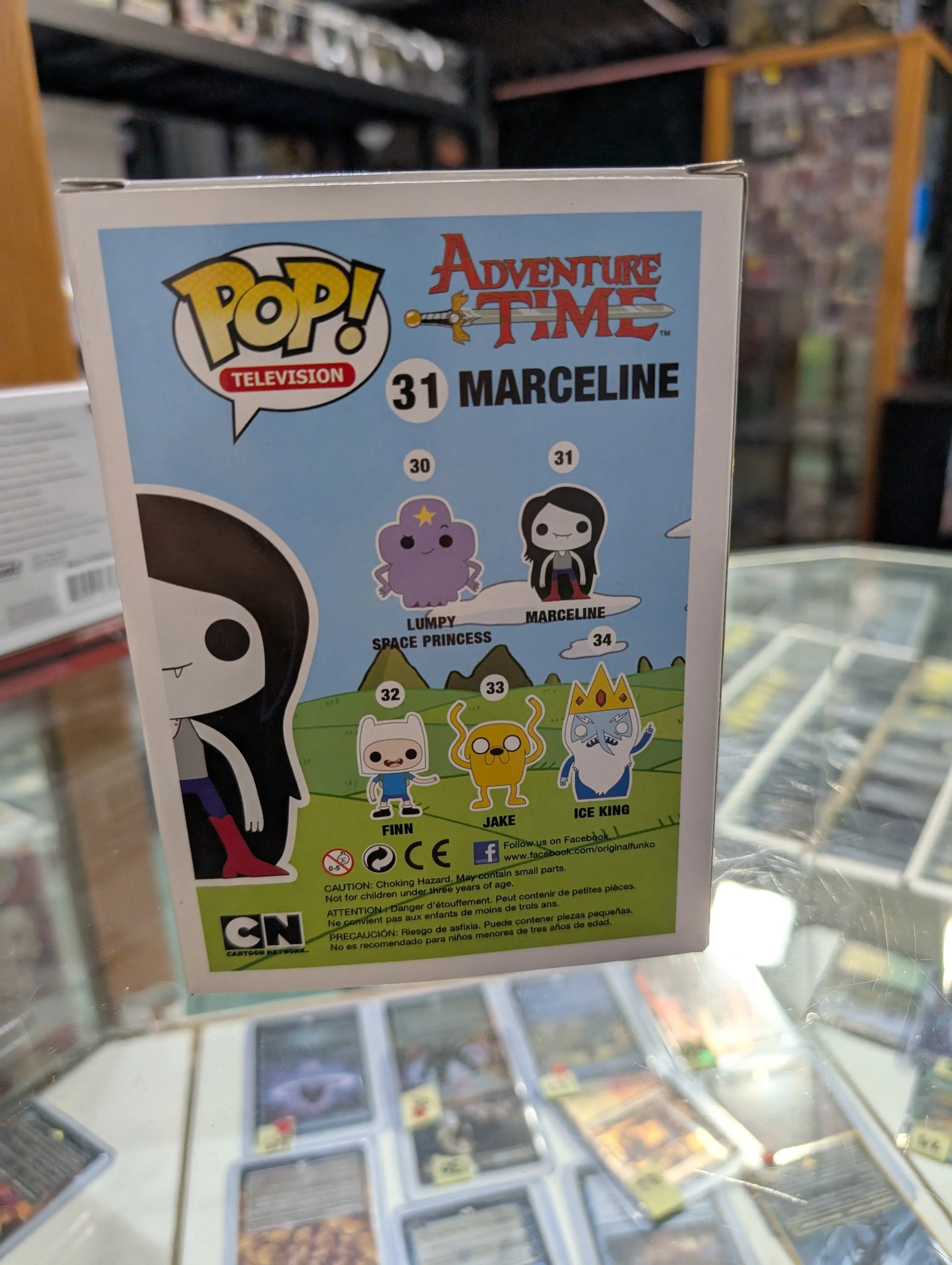 Funko Pop! TV Adventure Time - Finn Vinyl Action Figure #32 FRENLY BRICKS - Open 7 Days