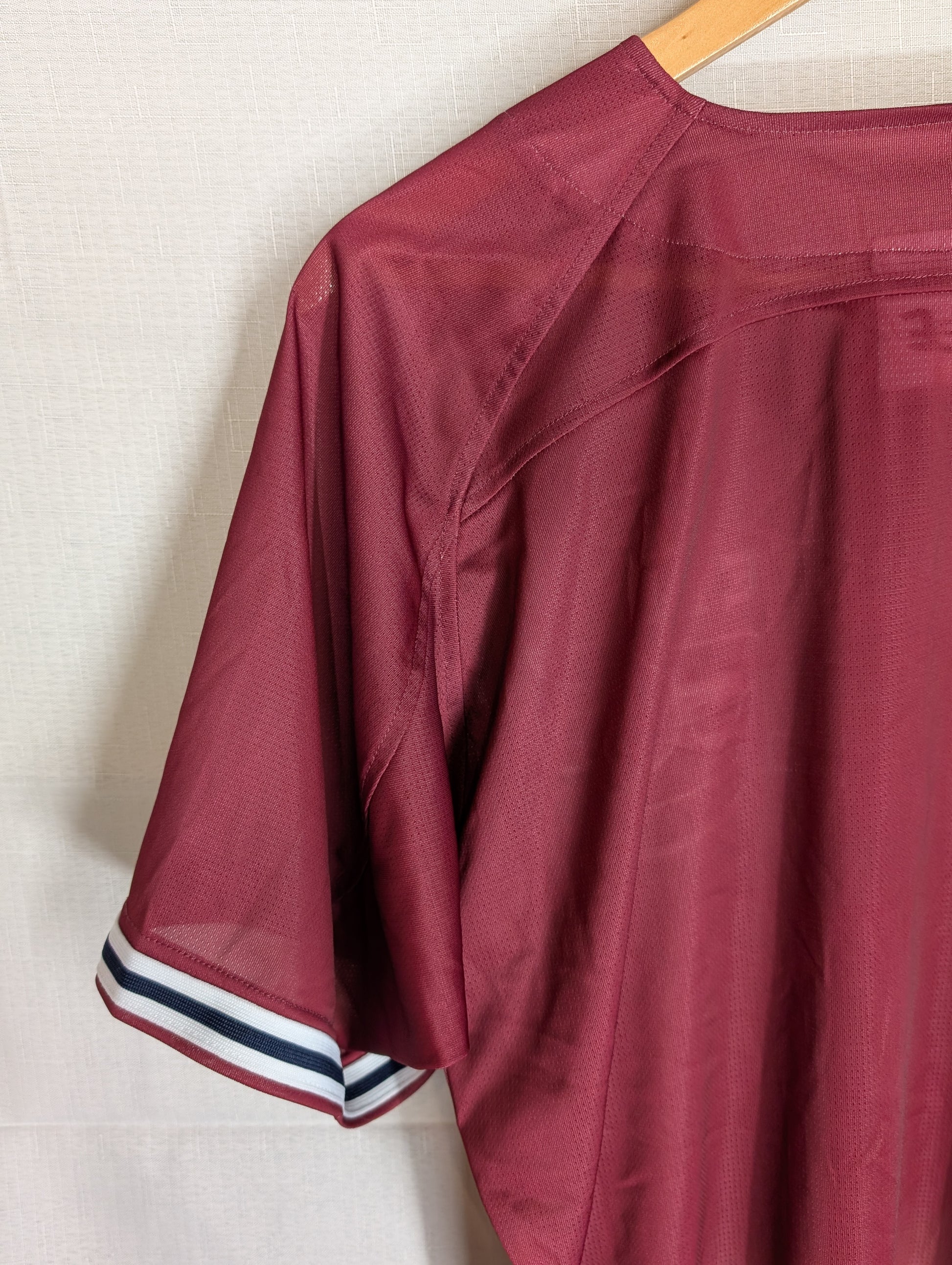 Nippon Baseball Tohoku Rakuten Golden Eagles Fans Uniform 2023 Crimson Large Jersey