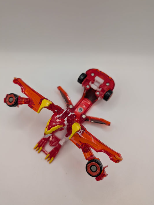 [TURNING MECARD] PHOENIX Transformable Robot Car Korea TV loose figure FRENLY BRICKS - Open 7 Days