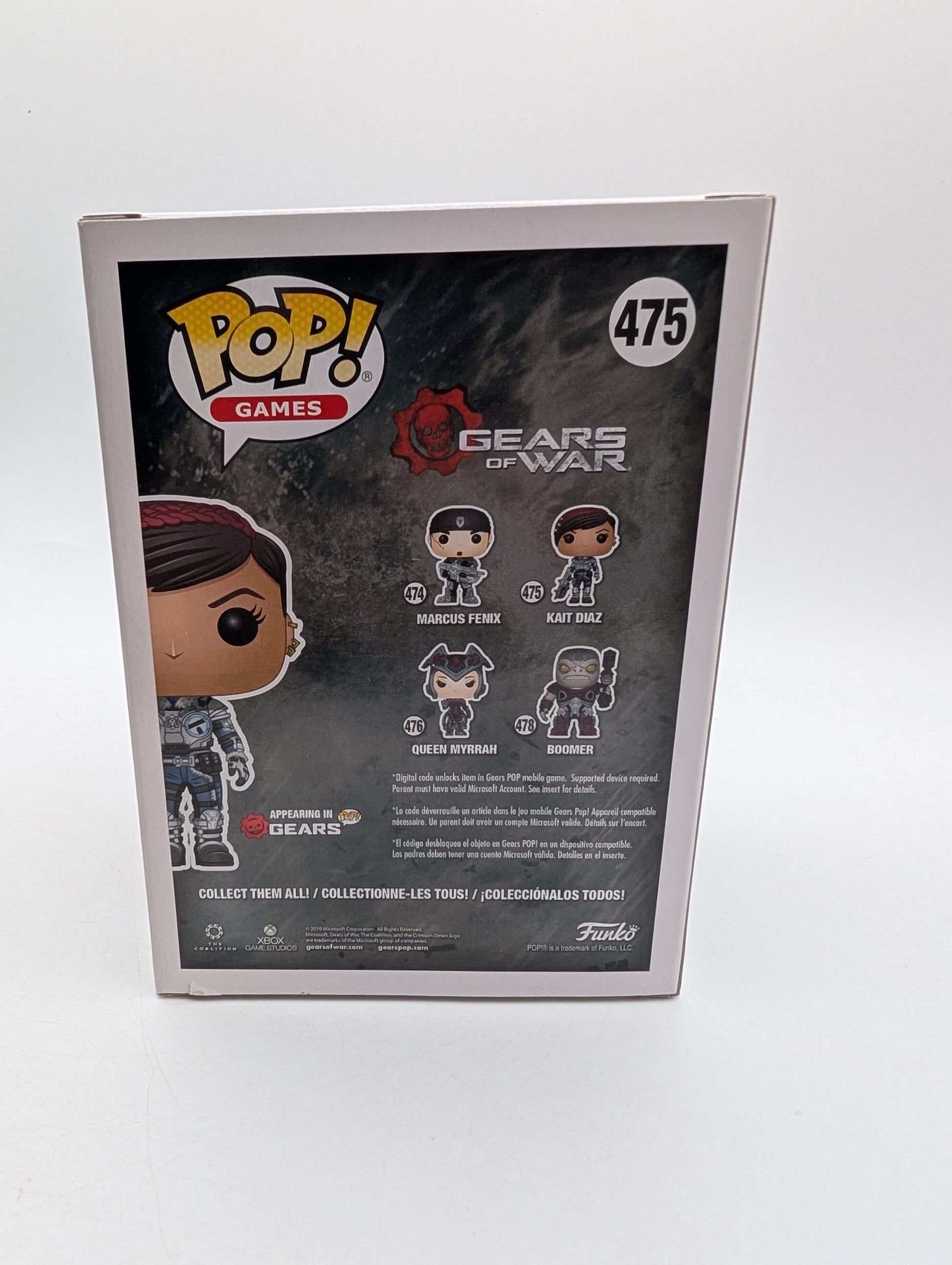 Kait Diaz Gears of War Pop! Vinyl #475 Pop! Games FRENLY BRICKS - Open 7 Days