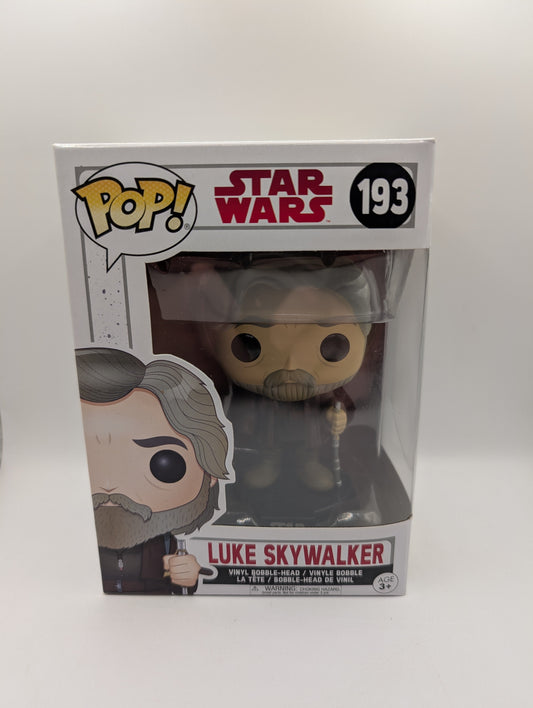 Star Wars - Luke Skywalker #193 Funko Pop Vinyl Figure 2017 FRENLY BRICKS - Open 7 Days