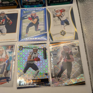 NFL Patriots Lot Bundle, Numbered, 12 Card Lot Gridiron FRENLY BRICKS - Open 7 Days