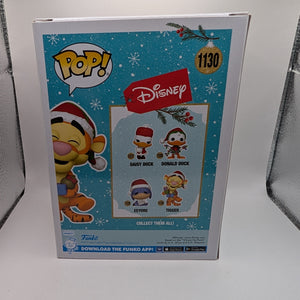 Disney - Tigger #1130 (Christmas) Flocked Special Edition Funko Pop! Vinyl FRENLY BRICKS - Open 7 Days