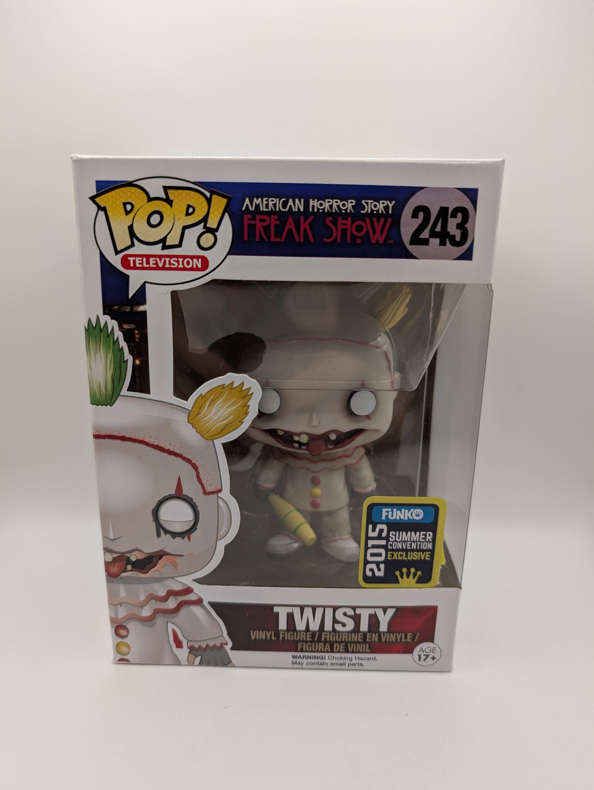 Television Funko Pop - Twisty - American Horror Story - SDCC - No. 243 FRENLY BRICKS - Open 7 Days