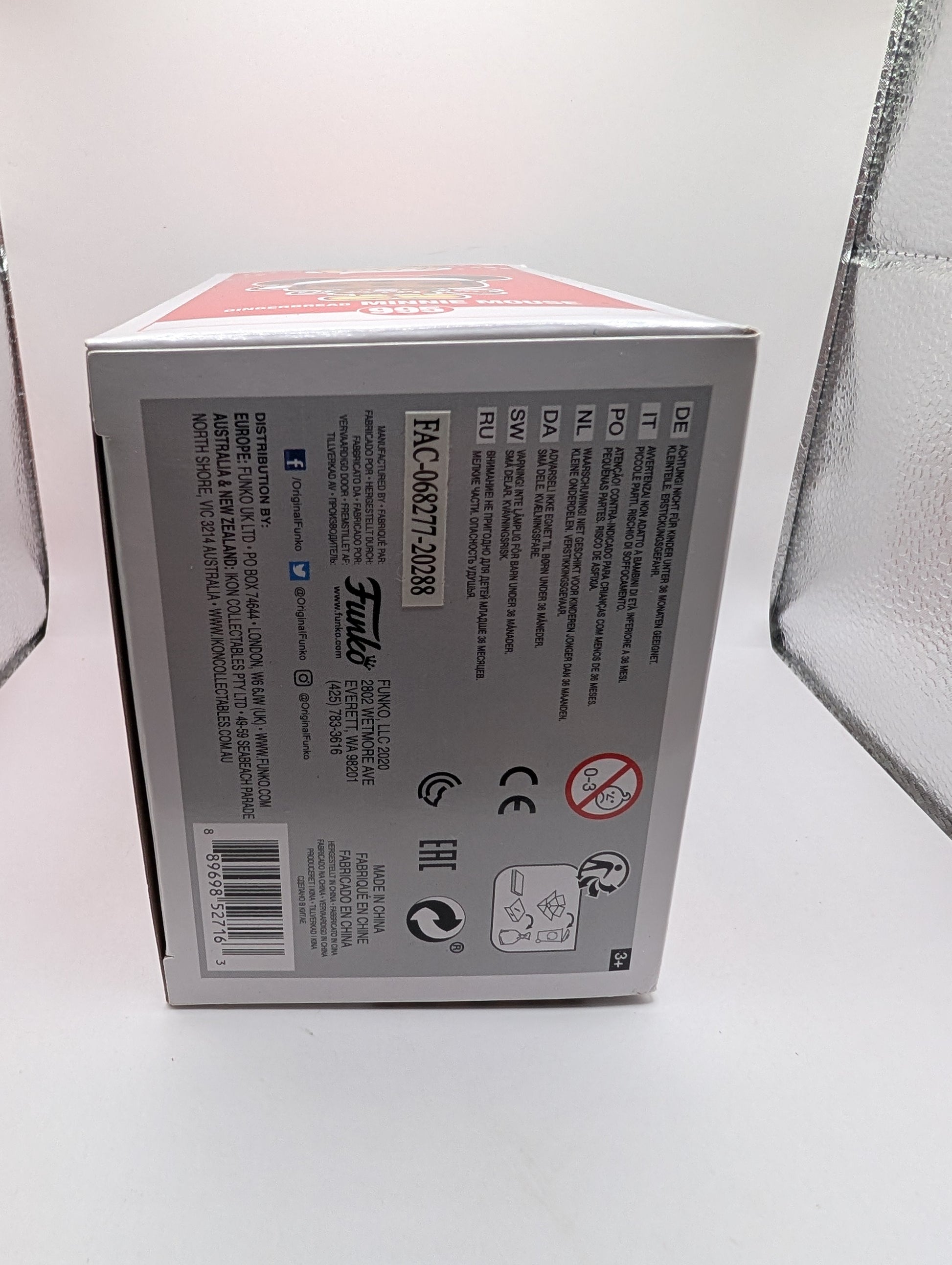 Funko Pop Vinyl Disney Gingerbread Minnie Mouse (#995) Exclusive FRENLY BRICKS - Open 7 Days