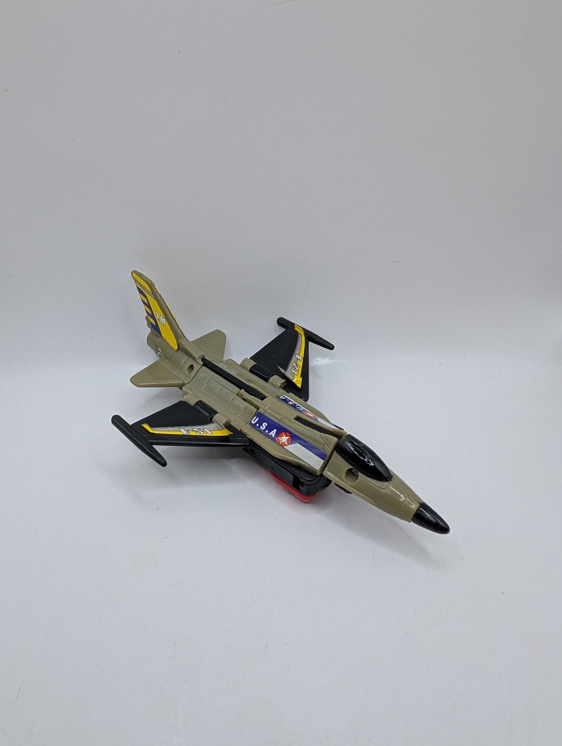 Robot Transforming Fighter Jet F-27 M.F Toy U.S.A. Action Figure Air Strike FRENLY BRICKS - Open 7 Days