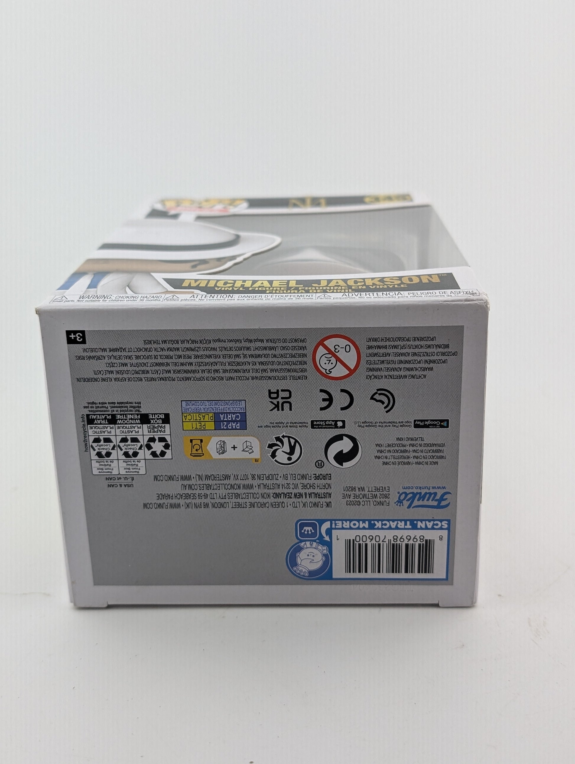 Funko POP! Rocks MJ - Micheal Jackson #345 - Vinyl Collectable FRENLY BRICKS - Open 7 Days