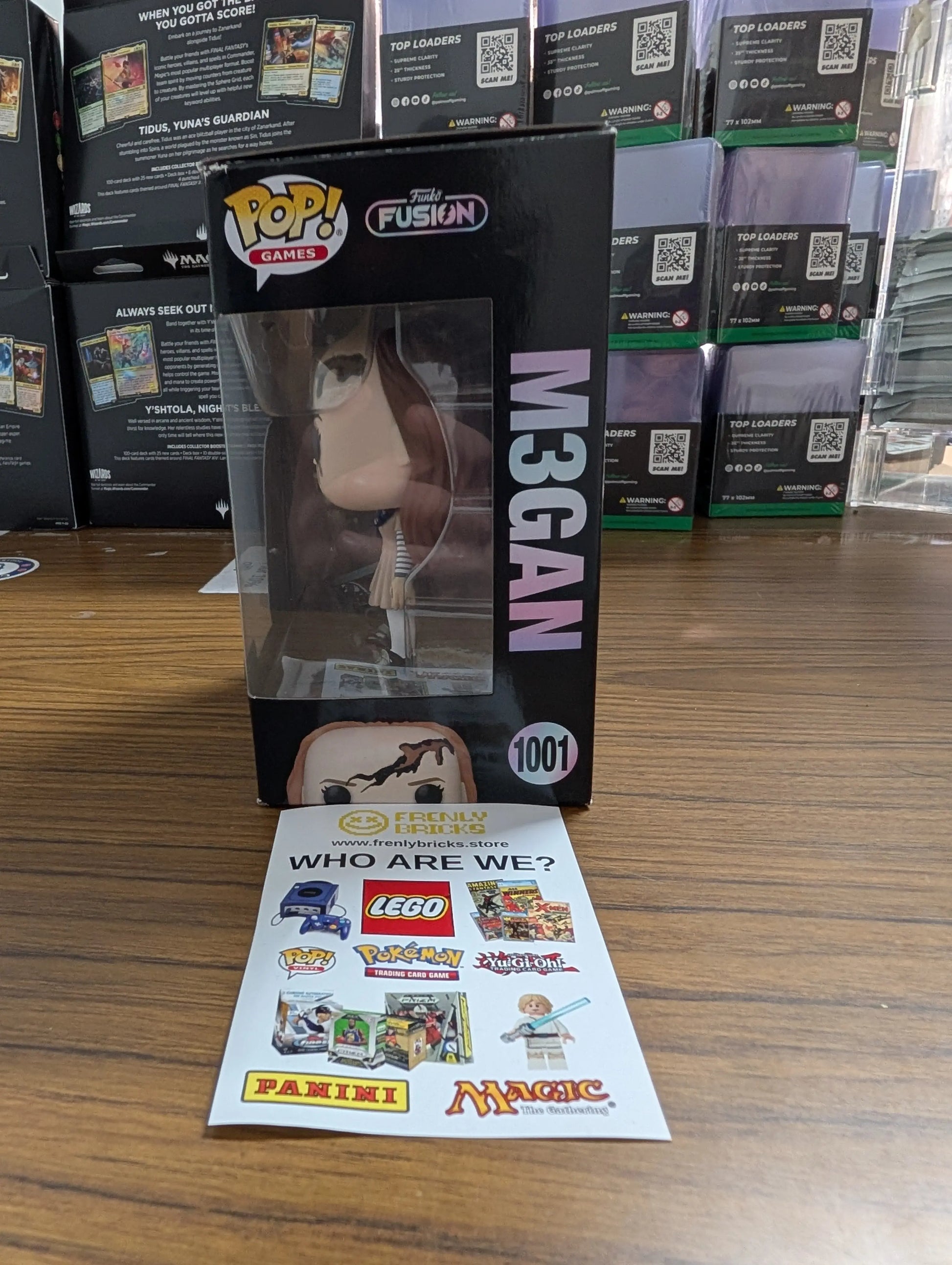 FUNKO Pop Vinyl M3gan #1001 FRENLY BRICKS - Open 7 Days