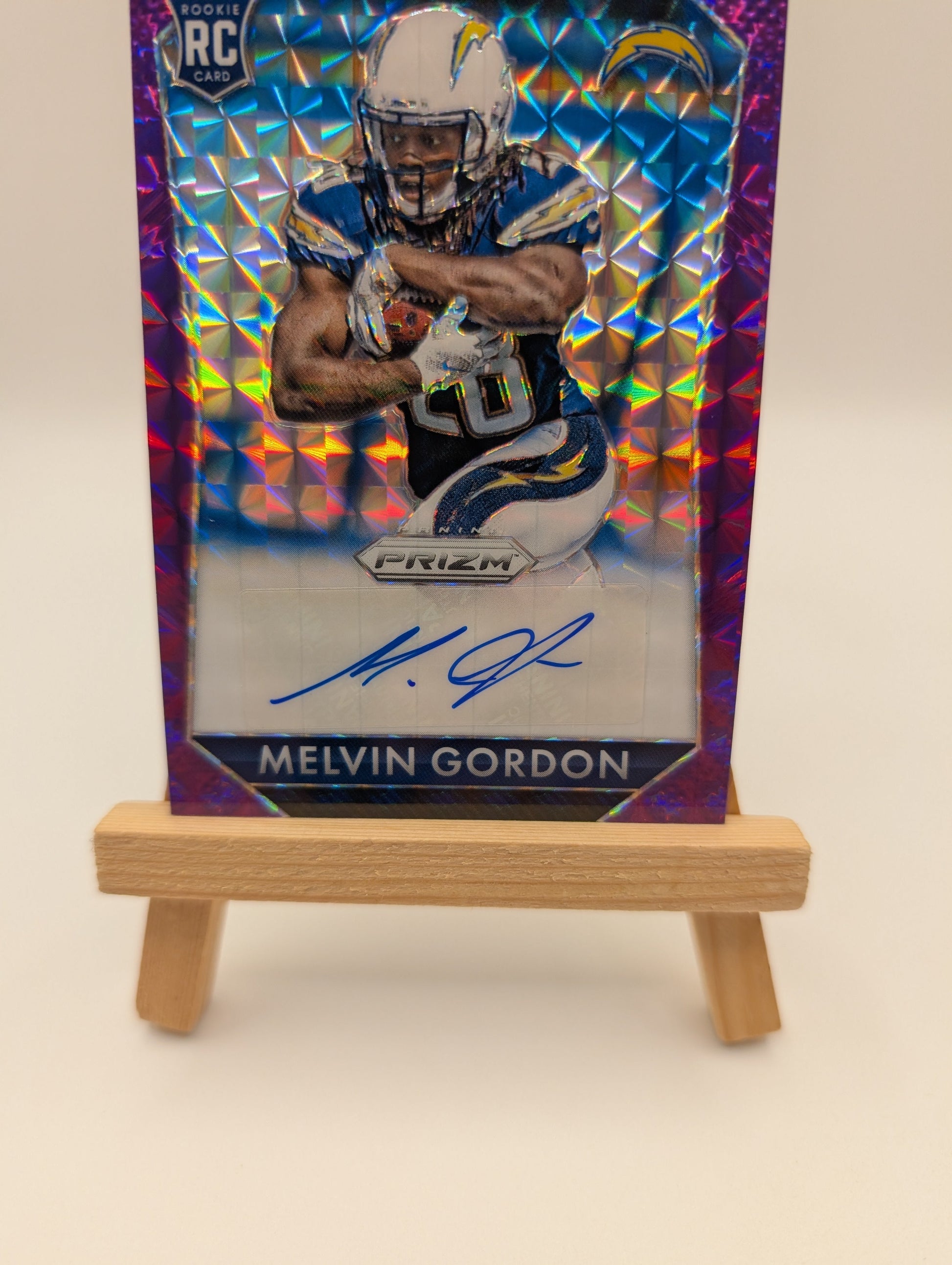 2015 Prizm Melvin Gordon Rookie RC Rookie Auto #RS-MG Chargers /50 FRENLY BRICKS - Open 7 Days