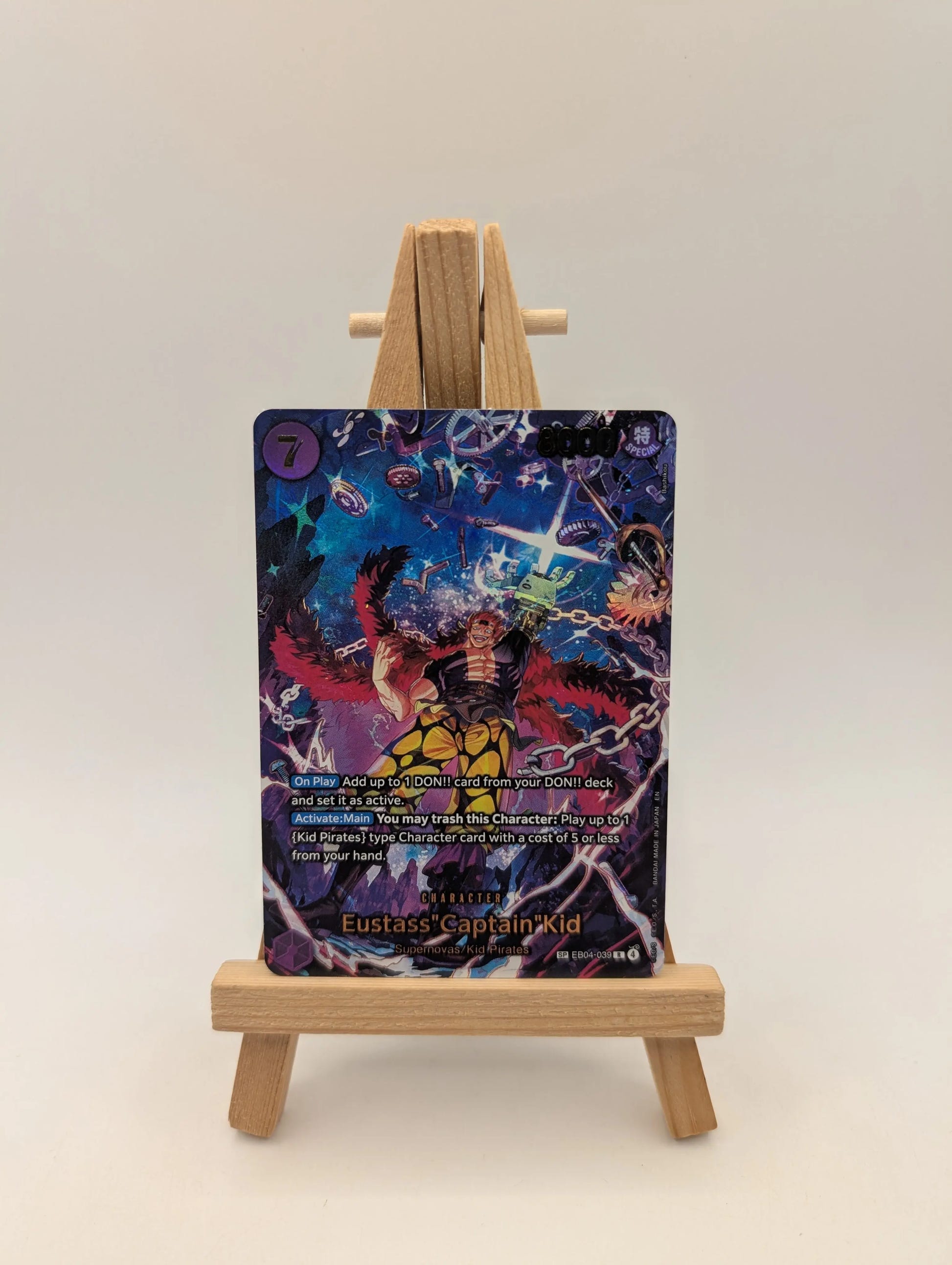 Eustass"Captain"Kid SP ENGLISH EB04-039 R NM OP14 One Piece Card Game FRENLY BRICKS - Open 7 Days image 1